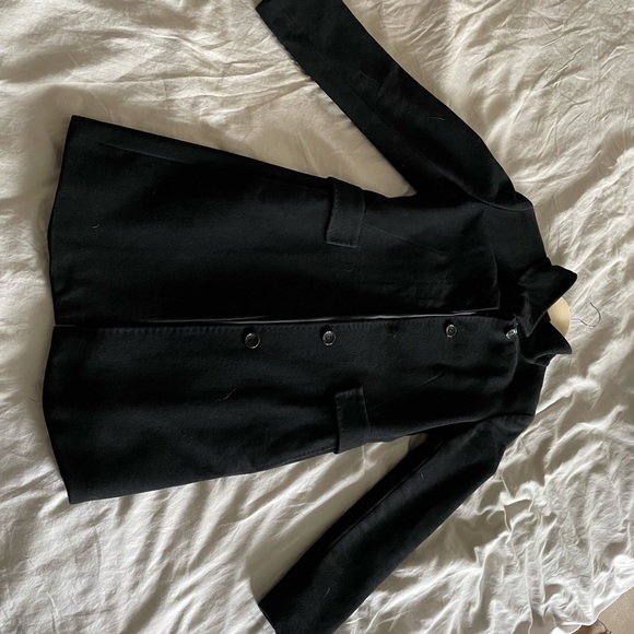 Max Mara studio agnese coat in black - Picture 2 of 10